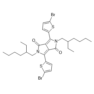 3,6-Bis(5-bromothiophen-2-yl)-2,5-bis(2-ethylhexyl)-2,5-dihydropyrrolo[3,4-c]pyrrole-1,4-dione