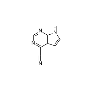 7H-pyrrolo[2,3-d]pyrimidine-4-carbonitrile