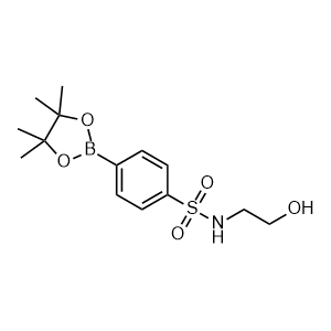 N-(2-Hydroxyethyl)-4-(4,4,5,5-tetramethyl-1,3,2-dioxaborolan-2-yl)benzenesulfonamide