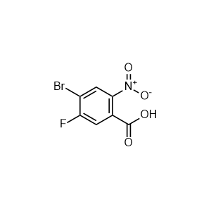4-Bromo-5-fluoro-2-nitrobenzoic acid