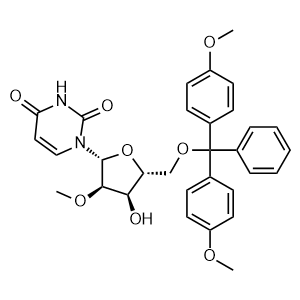 1-[(2R,3R,4R,5R)-5-[[Bis(4-methoxyphenyl)-phenylmethoxy]methyl]-4-hydroxy-3-methoxyoxolan-2-yl]pyrimidine-2,4-dione