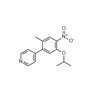 4-(5-Isopropoxy-2-methyl-4-nitrophenyl)pyridine