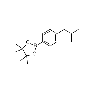 2-(4-isobutylphenyl)-4,4,5,5-tetramethyl-1,3,2-dioxaborolane