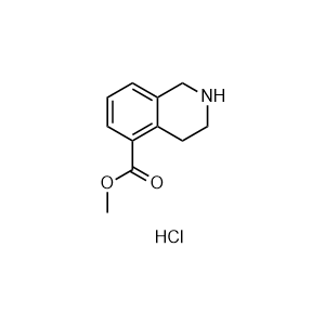 Methyl 1,2,3,4-tetrahydroisoquinoline-5-carboxylate hydrochloride
