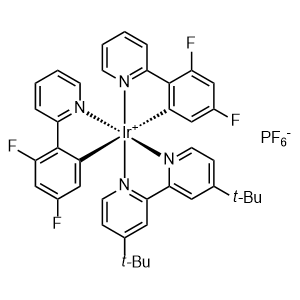 [2,2'-Bis(4-tert-butylpyridine)]bis[2-(2,4-difluorophenyl)pyridine]iridium(III) hexafluorophosphate