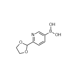 (6-(1,3-dioxolan-2-yl)pyridin-3-yl)boronic acid