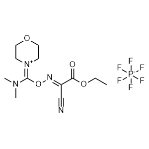 (1-Cyano-2-ethoxy-2-oxoethylidenaminooxy)dimethylaminomorpholinocarbenium Hexafluorophosphate
