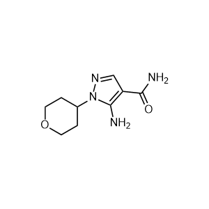 5-Amino-1-(tetrahydro-2H-pyran-4-yl)-1H-pyrazole-4-carboxamide