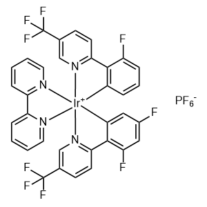 (2,2'-Bipyridine)bis[3,5-difluoro-2-[5-(trifluoromethyl)-2-pyridinyl-κN][phenyl-κC]iridium(III) Hexafluorophosphate