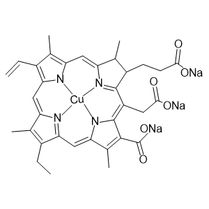 Chlorophyllin coppered trisodium salt