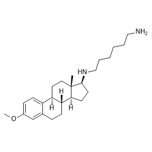 N1-((8R,9S,13S,14S,17S)-3-methoxy-13-methyl-7,8,9,11,12,13,14,15,16,17-decahydro-6H-cyclopenta[a]phenanthren-17-yl)hexane-1,6-diamine