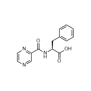 N-(Pyrazinylcarbonyl)-L-phenylalanine