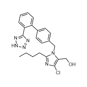 (1-((2'-(1H-Tetrazol-5-yl)-[1,1'-biphenyl]-4-yl)methyl)-2-butyl-4-chloro-1H-imidazol-5-yl)methanol