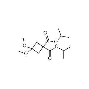 Diisopropyl 3,3-dimethoxycyclobutane-1,1-dicarboxylate