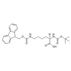 (R)-6-((((9H-Fluoren-9-yl)methoxy)carbonyl)amino)-2-((tert-butoxycarbonyl)amino)hexanoic acid