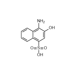 4-Amino-3-hydroxy-1-naphthalenesulfonic acid