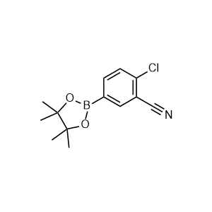 2-Chloro-5-(4,4,5,5-tetramethyl-1,3,2-dioxaborolan-2-yl)benzonitrile