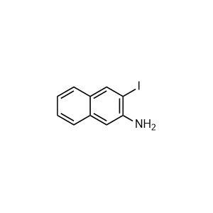 2-Amino-3-iodonaphthalene