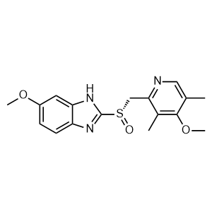5-Methoxy-2-((S)-((4-methoxy-3,5-dimethyl-2-pyridinyl)methyl)sulfinyl)-1H-benzimidazole