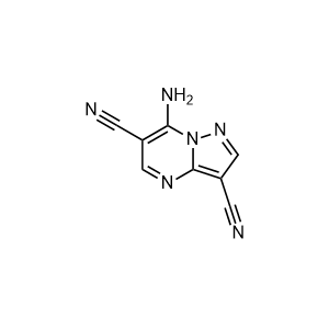 7-aminopyrazolo[1,5-a]pyrimidine-3,6-dicarbonitrile