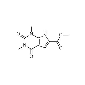 Methyl 1,3-dimethyl-2,4-dioxo-2,3,4,7-tetrahydro-1H-pyrrolo[2,3-d]pyrimidine-6-carboxylate
