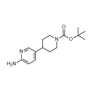 tert-Butyl 4-(6-aminopyridin-3-yl)piperidine-1-carboxylate
