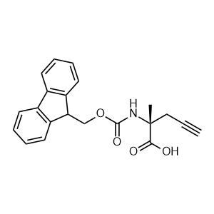 (R)-2-((((9H-Fluoren-9-yl)methoxy)carbonyl)amino)-2-methylpent-4-ynoic acid