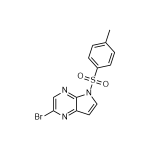 2-Bromo-5-tosyl-5H-pyrrolo[2,3-b]pyrazine