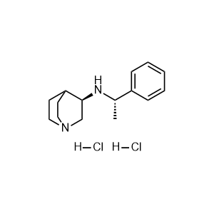 [S-(R,S)]-(+)-N-(1-Phenylethyl)-1-Azabicyclo[2.2.2]Octan-3-Amine Dihydrochloride