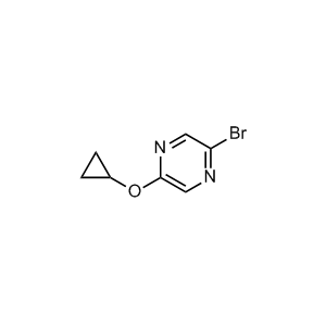 2-Bromo-5-(cyclopropyloxy)pyrazine