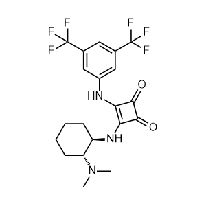 3-[[3,5-Bis(trifluoromethyl)phenyl]amino]-4-[[(1R,2R)-2-(dimethylamino)cyclohexyl]amino]-3-cyclobutene-1,2-dione