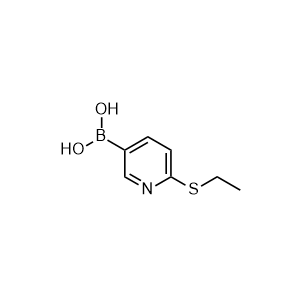 (6-(Ethylthio)pyridin-3-yl)boronic acid