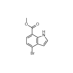 methyl 4-bromo-1H-indole-7-carboxylate