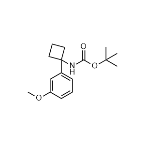 tert-Butyl (1-(3-methoxyphenyl)cyclobutyl)carbamate