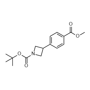 tert-Butyl 3-(4-(methoxycarbonyl)phenyl)azetidine-1-carboxylate