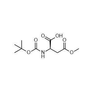 (R)-2-((tert-Butoxycarbonyl)amino)-4-methoxy-4-oxobutanoic acid