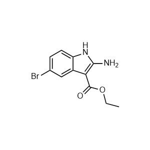 Ethyl 2-amino-5-bromo-1H-indole-3-carboxylate