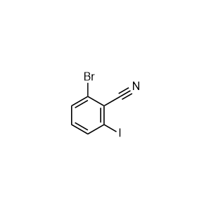 2-Bromo-6-iodobenzonitrile