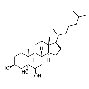 (3S,5R,6R,8S,9S,10R,13R,14S,17R)-10,13-Dimethyl-17-((R)-6-methylheptan-2-yl)hexadecahydro-1H-cyclopenta[a]phenanthrene-3,5,6-triol