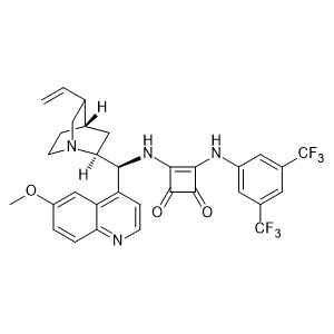 3-[[3,5-Bis(trifluoromethyl)phenyl]amino]-4-[[(8α,9S)-6'-methoxycinchonan-9-yl]amino]-3-cyclobutene-1,2-dione