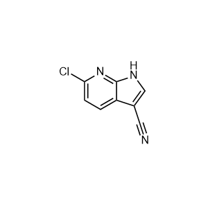 6-Chloro-1H-pyrrolo[2,3-b]pyridine-3-carbonitrile