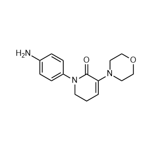 1-(4-Aminophenyl)-5,6-dihydro-3-(4-morpholinyl)-2(1H)-pyridinone