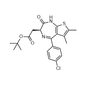 (S)-tert-butyl 2-(5-(4-chlorophenyl)-6,7-dimethyl-2-oxo-2,3-dihydro-1H-thieno[2,3-e][1,4]diazepin-3-yl)acetate