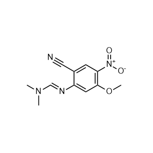 N'-(2-Cyano-5-methoxy-4-nitrophenyl)-N,N-dimethylformimidamide