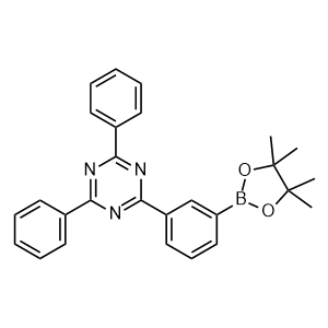 2,4-Diphenyl-6-(3-(4,4,5,5-tetramethyl-1,3,2-dioxaborolan-2-yl)phenyl)-1,3,5-triazine