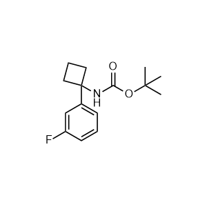 tert-Butyl (1-(3-fluorophenyl)cyclobutyl)carbamate