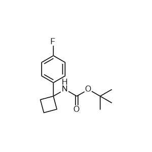 tert-Butyl (1-(4-fluorophenyl)cyclobutyl)carbamate