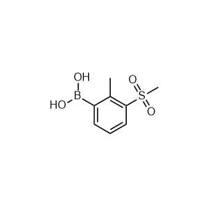 (2-methyl-3-(methylsulfonyl)phenyl)boronic acid