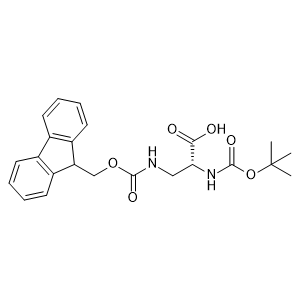 Boc-D-Dap(Fmoc)-OH
