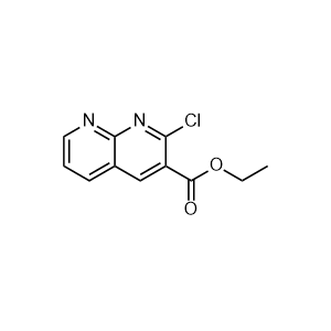 ethyl 2-chloro-1,8-naphthyridine-3-carboxylate